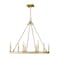 Z-Lite Barclay 8 Light Chandelier, Olde Brass 482S-8-26OBR - alternate 2